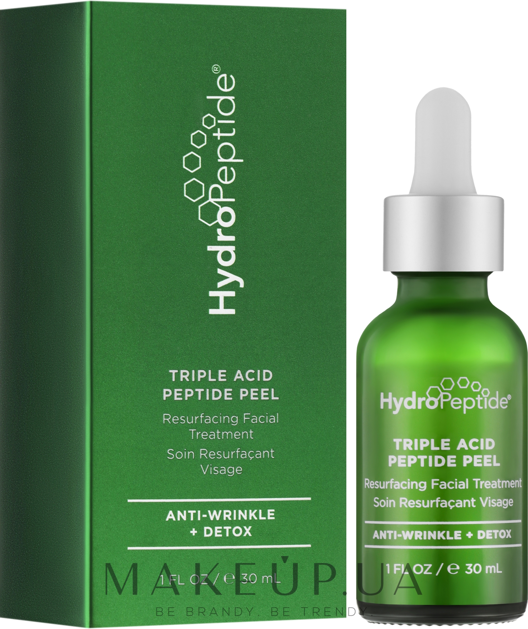 Омолаживающий пилинг для лица - HydroPeptide Triple Acid Peptide Peel — фото 30ml