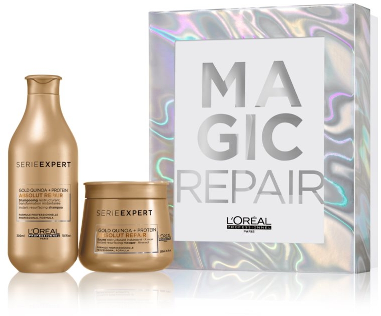 Набір для дуже пошкодженого волосся - L'Oreal Professionnel Absolut Magic Repair (sh/300ml + mask/250ml)