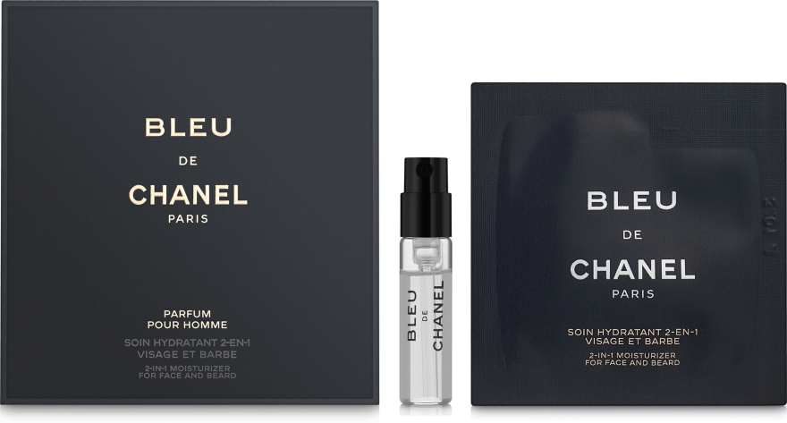 Chanel Bleu de Chanel Parfum - Набор (edt/1.5ml + cr/1ml)