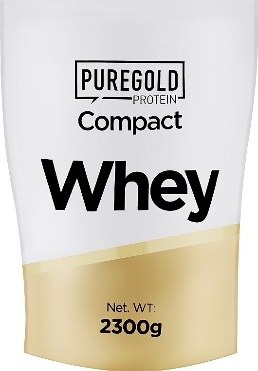 Сироватковий протеїн "Полуничне морозиво" - PureGold Protein Compact Whey Gold Strawberry Ice Cream — фото N3