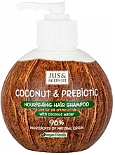 Шампунь для волосся - Jus & Mionsh Coconut & Prebiotic Nourishing Hair Shampoo — фото N1
