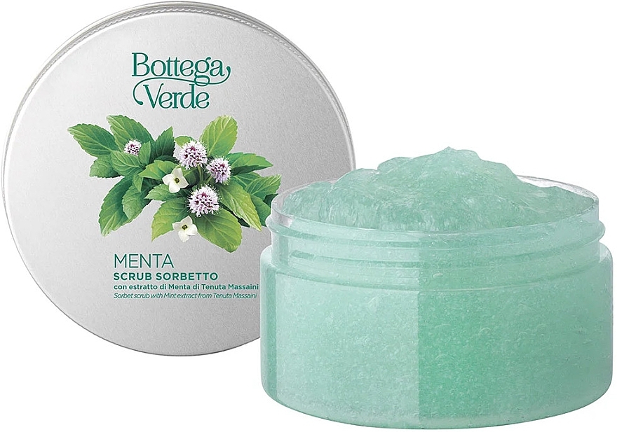 Скраб-сорбет з екстрактом м'яти - Bottega Verde Mint Sorbet Scrub — фото N1