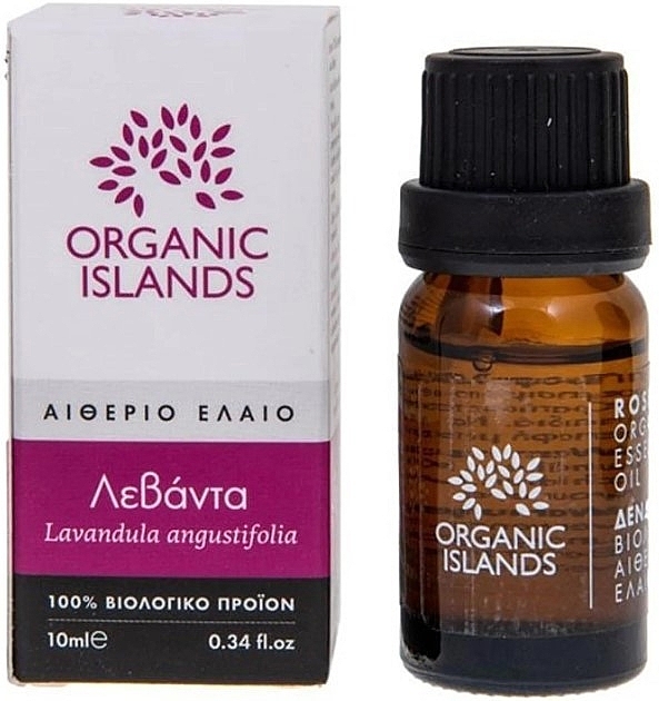 Эфирное масло "Лаванда" - Organic Islands Lavender Essential Oil — фото N1