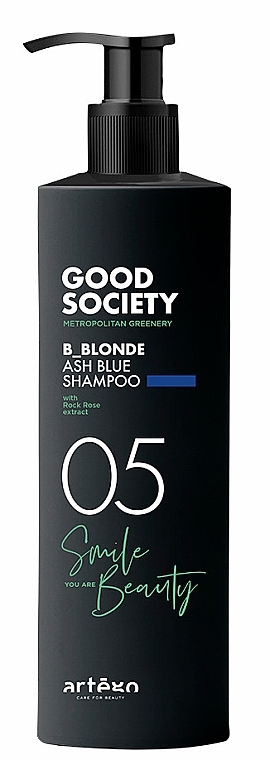 УЦЕНКА Оттеночный шампунь для светлых волос, 1000 мл - Artego Good Society B_Blonde 05 Shampoo * — фото N1