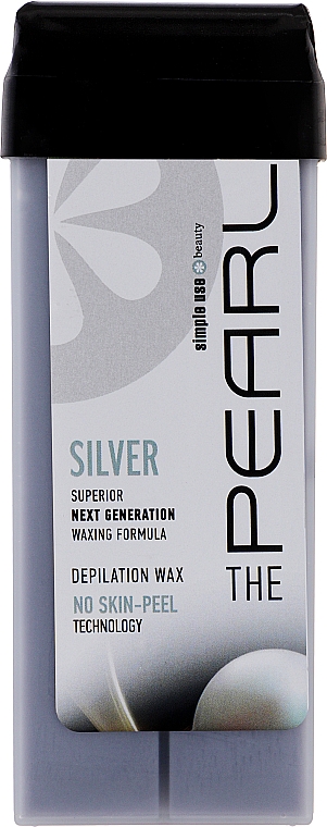 Полимерный воск для депиляции в картридже "Серебро" - Simple Use Beauty The Pearl Depilation Wax — фото N1