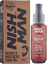 Олія для бороди - Nishman Beard & Moustache Oil — фото N2