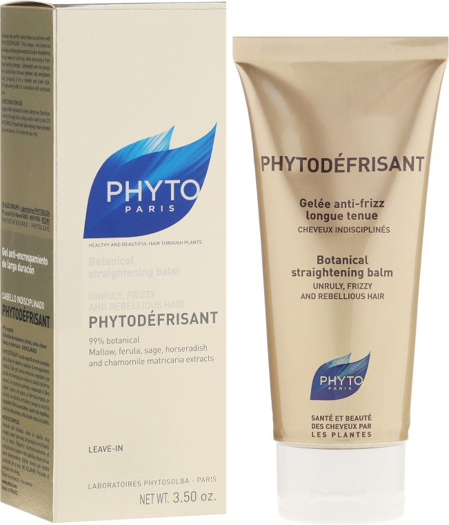 Бальзам для гладкості і випрямлення волосся - Phyto Phytodefrisant Botanical Straightening Balm — фото N1