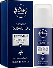 Нічний крем для обличчя з олією японської камелії  - Beany Tsubaki Oil Innovative Night Cream — фото N2