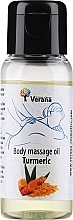 Парфумерія, косметика Масажна олія для тіла "Turmeric" - Verana Body Massage Oil