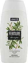 Духи, Парфюмерия, косметика Шампунь для волос с оливковым маслом - Unice Feature Shampoo Olive Leaves 