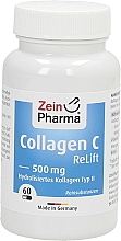 Парфумерія, косметика Колагенові капсули - ZeinPharma Collagen C Relift 500 Mg