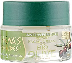 Дневной оливковый крем для зрелой кожи от морщин - Pharmaid Athenas Treasures Bio Olive Repair Facial Cream — фото N2
