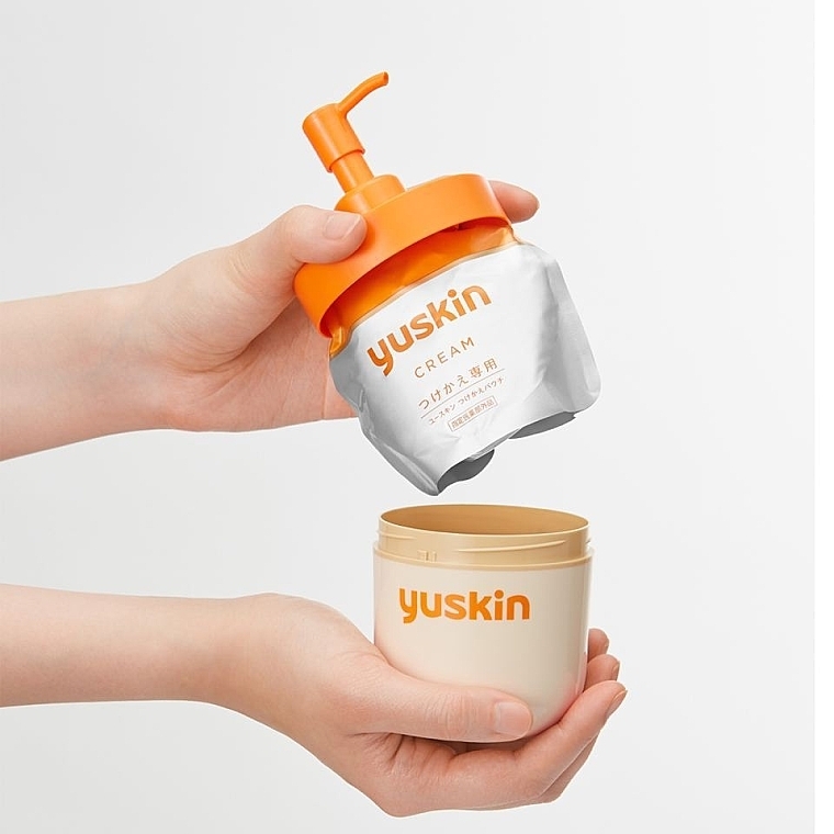 Живильний крем для рук - Yuskin Hand Cream Refill (змінний блок) — фото N2