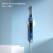 Электрическая зубная щетка Oclean X10 Blue - Oclean X10 Electric Toothbrush Blue — фото N10