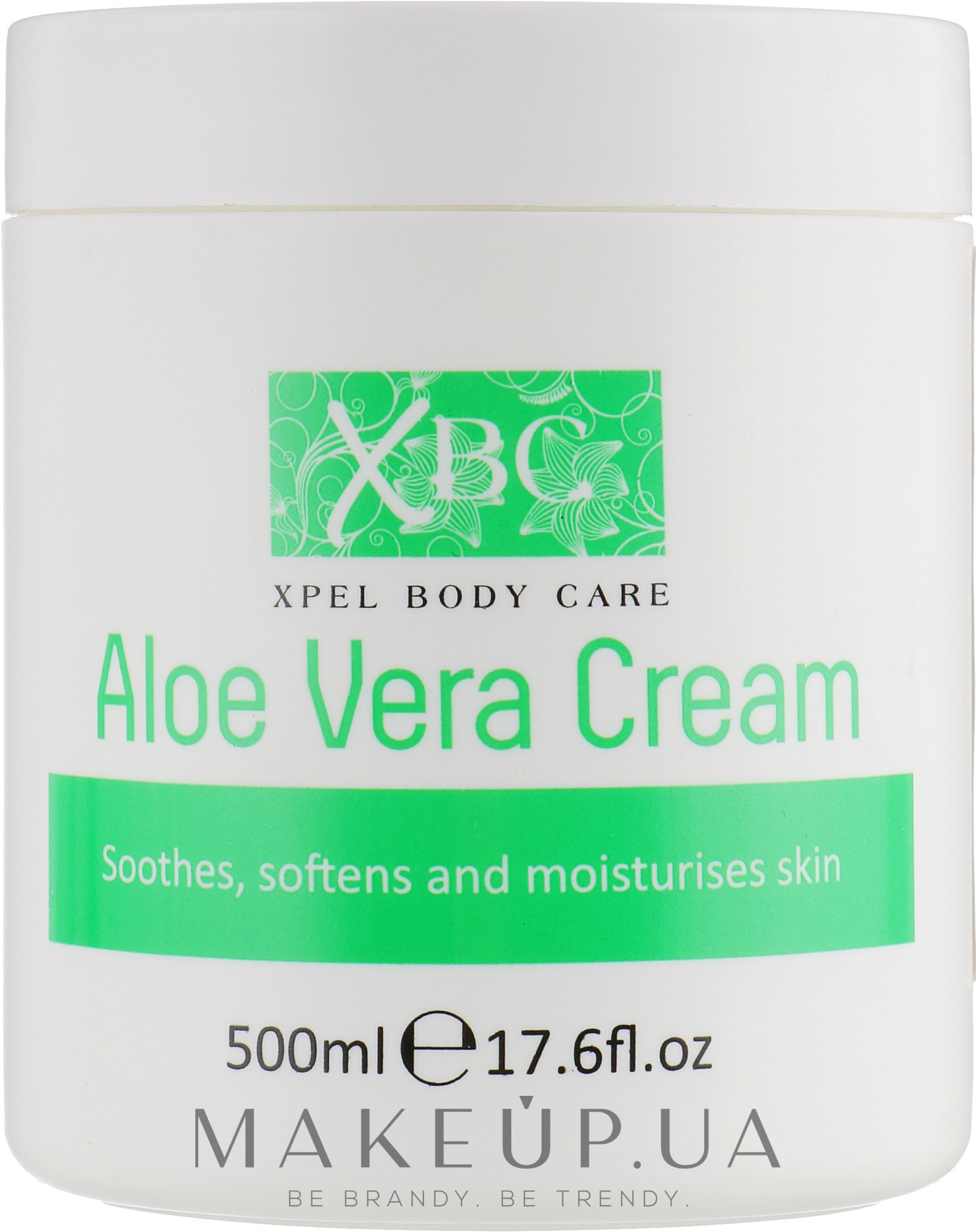 Крем для тіла заспокійливий з алое вера - Xpel Marketing Ltd Aloe Vera Cream — фото 500ml