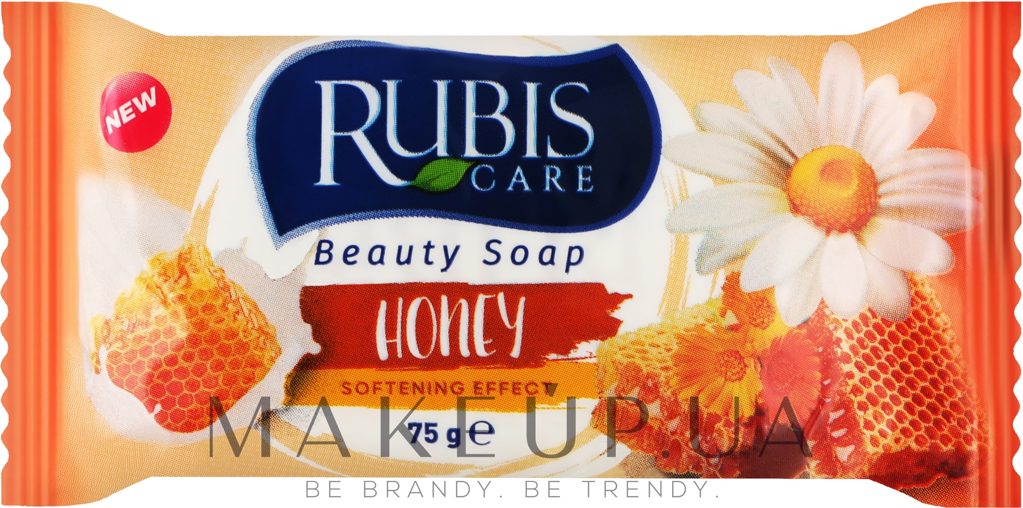 Мыло "Мед" - Rubis Care Honey Beauty Soap — фото 75g