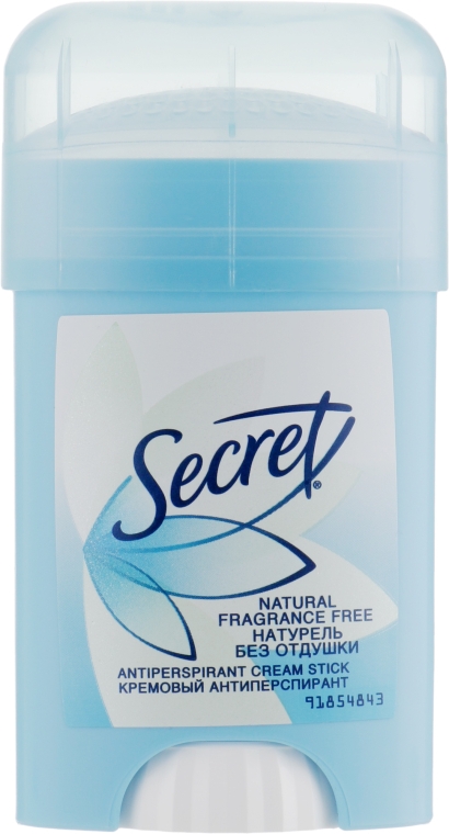 Кремовый дезодорант-антиперспирант "Натурель" - Secret Antiperspirant Cream Stick Natural