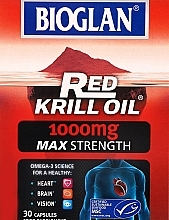 Духи, Парфюмерия, косметика Пищевая добавка "Масло красного криля" - Bioglan Red Krill Oil 1000mg