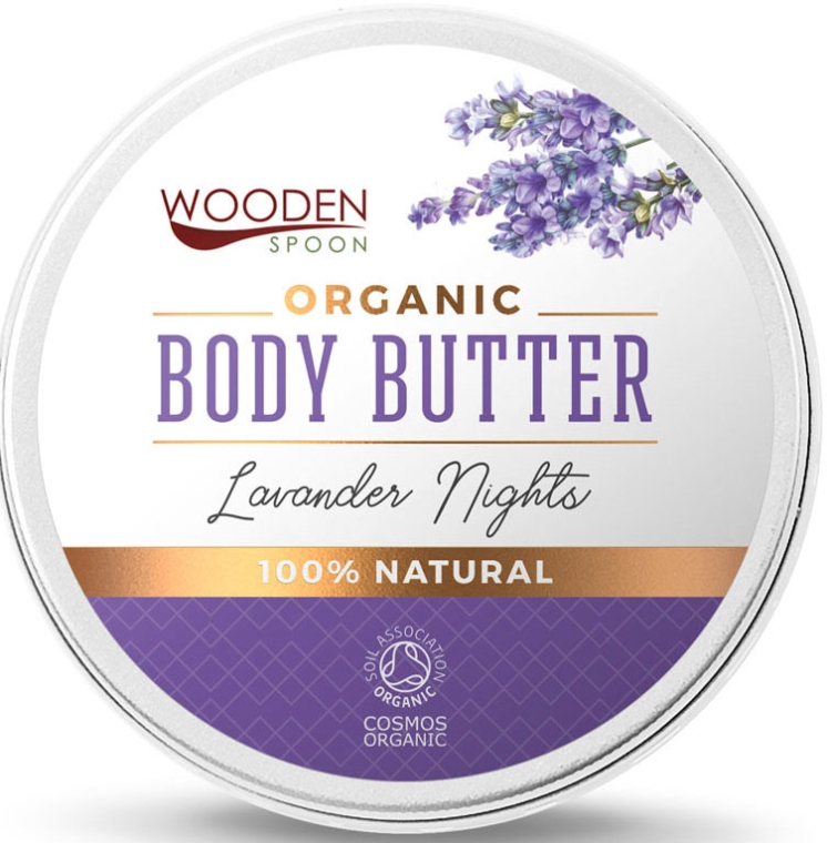 Масло для тіла "Лавандова ніч" - Wooden Spoon Lavander Nights Body Butter — фото N1