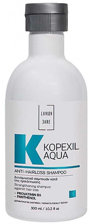 Шампунь для чоловіків проти випадіння волосся - Lavish Care Kopexil Aqua Anti-Hair Loss Shampoo — фото N1