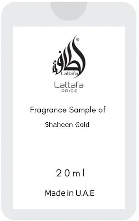 Lattafa Perfumes Pride Shaheen Gold - Парфюмированная вода — фото N1