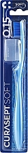 Парфумерія, косметика Зубна щітка "Soft 0.15" м'яка, синя - Curaprox Curasept Toothbrush