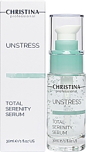 Успокаивающая сыворотка «Тоталь» - Christina Unstress Total Serenity Serum — фото N2
