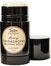Стік для гоління "Сандалове дерево" - Taylor Of Old Bond Street Sandalwood Shaving Stick — фото N2