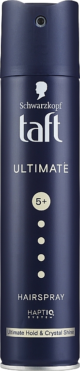 Лак для волос "Ultimate", экстримальная фиксация 5+ - Taft Ultimate 5+ Hairspray