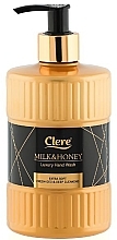 Рідке мило для рук "Milk & Honey" - Clere Luxury Hand Wash — фото N1