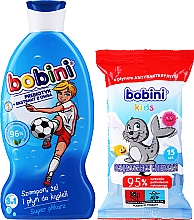 Духи, Парфюмерия, косметика Набор - Bobini Kids Set (shmp/gel/330ml + wipes/15pcs)