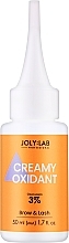 Парфумерія, косметика Окислювач 3% - Joly:Lab Brow & Lash Creamy Oxidant 3%