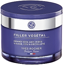 Інтенсивний догляд проти зморщок для обличчя, шиї та зони декольте - Yves Rocher Filler Vegetal — фото N1