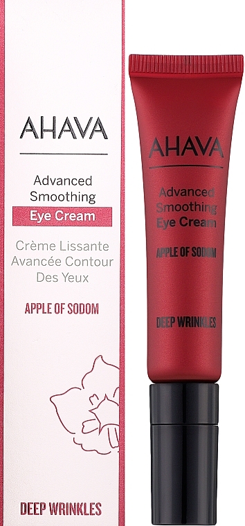 Крем для кожи вокруг глаз - Ahava Apple Of Sodom Advanced Smoothing Eye Cream — фото N2