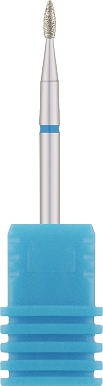 Фреза алмазная "Почка" 257 016B, диаметр 1,6 мм, синяя - Nail Drill — фото N1