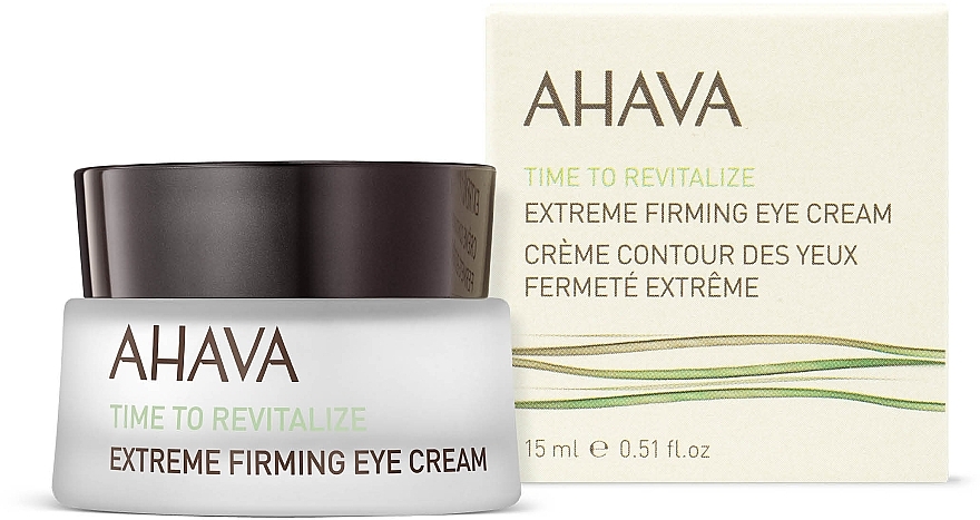 Крем для кожи вокруг глаз укрепляющий - Ahava Time to Revitalize Extreme Firming Eye Cream — фото N2