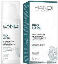 Крем для обличчя з саліциловою та піровиноградною кислотою - Bandi Professional Pro Care Salicylic And Pyruvic Acid Face Cream — фото N1