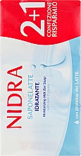 Крем-мыло для рук c молочными протеинами - Nidra Moisturizing Milk Hand Soap With Milk Proteins — фото N1