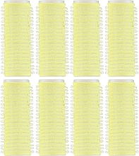 Парфумерія, косметика Бігуді-липучки для волосся, WR-24, 24 мм, жовті - Deni Carte