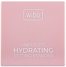 Духи, Парфюмерия, косметика Увлажняющая пудра для области вокруг глаз - Wibo Under Eye Hydrating Setting Powder