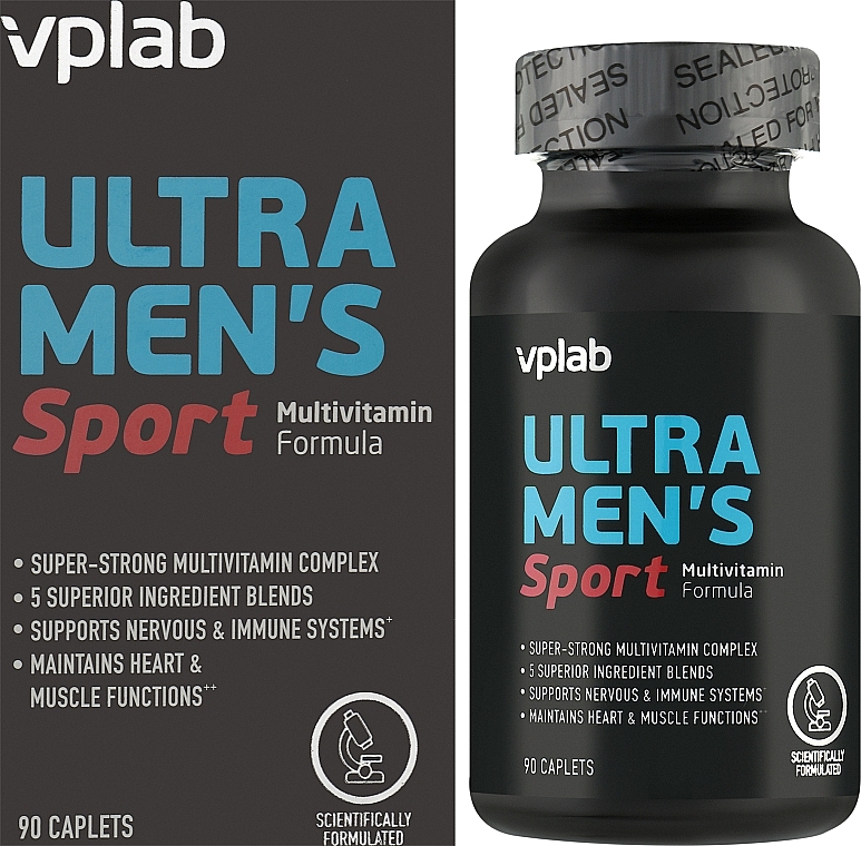 Пищевая добавка в капсулах - VPLab Ultra Men's Sport Multivitamin Formula — фото N2