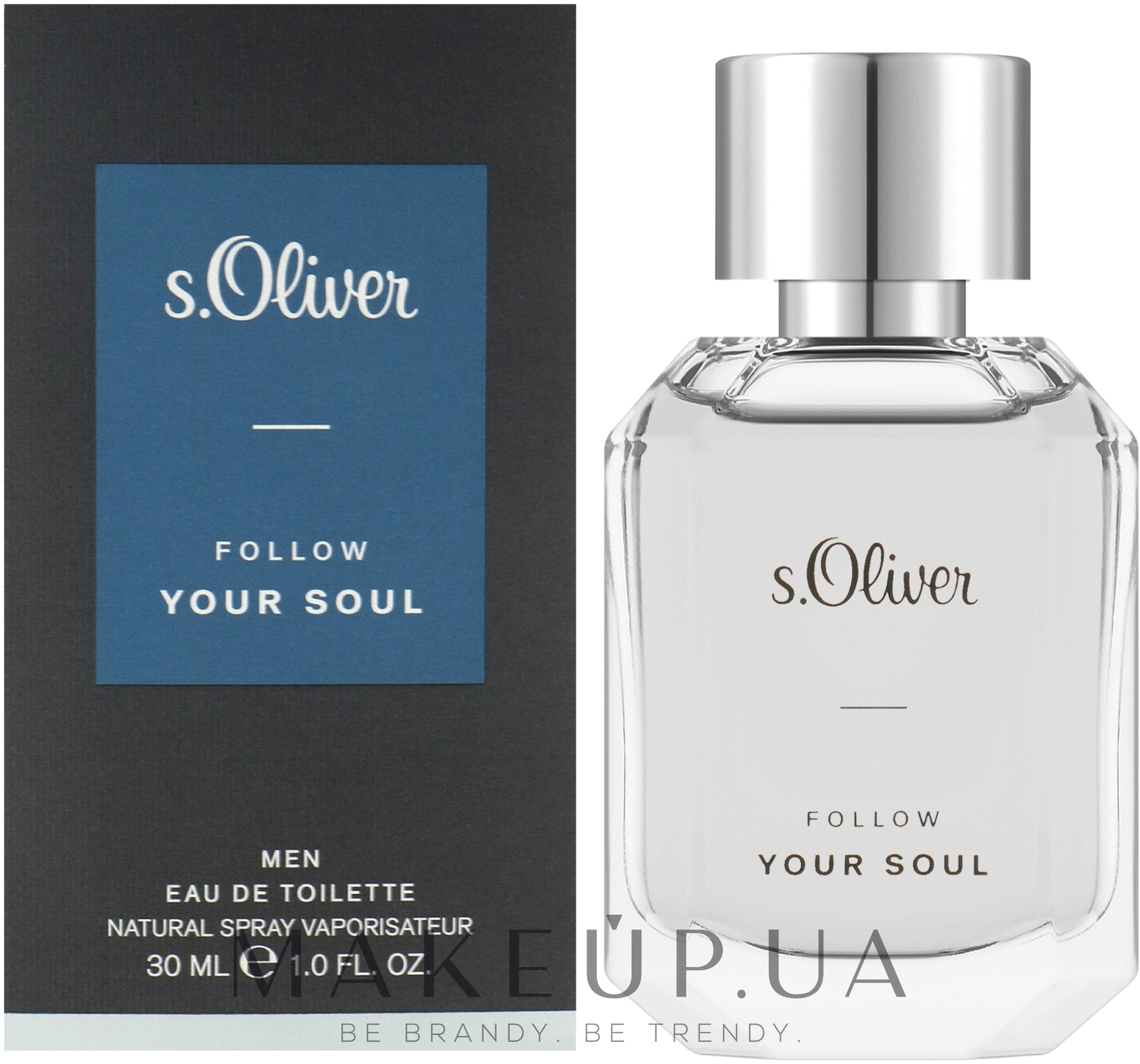 S.Oliver Follow Your Soul Men - Туалетна вода — фото 30ml