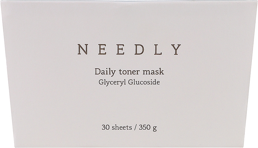 Набор ежедневных увлажняющих масок для лица - Needly Daily Toner Mask — фото N2
