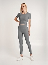 Духи, Парфюмерия, косметика Бесшовные леггинсы "LEGGINGS SPORT SHAPE", poppy seed - Giulia