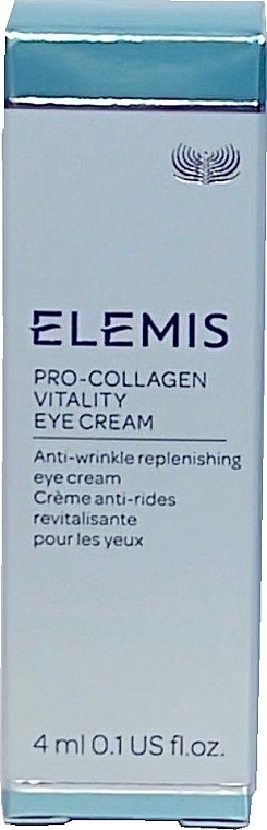 Восстанавливающий лифтинг-крем под глаза - Elemis Pro-Collagen Vitality Eye Cream (мини) — фото N2