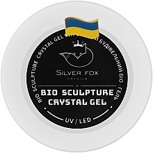 Духи, Парфюмерия, косметика Строительный гель - Silver Fox Bio Sculpture Crystal UV/LED Gel