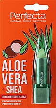 Відновлювальна гігієнічна помада для губ "Алое вера й масло ши" - Perfecta Aloe Vera + Shea Lip Balm — фото N1