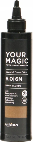 Полуперманентная краска для волос - Artego Your Magic — фото 6.0 - Темный блонд
