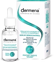 Парфумерія, косметика Сироватка для жирного волосся - Dermena Sebocontrol  Serum