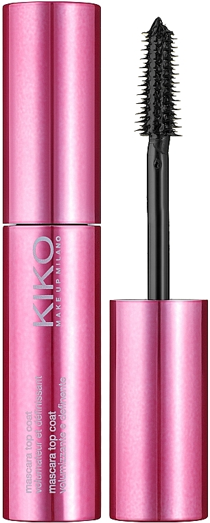 Тушь для увеличения объема ресниц - Kiko Milano Volume & Definition Top Coat Mascara — фото N1